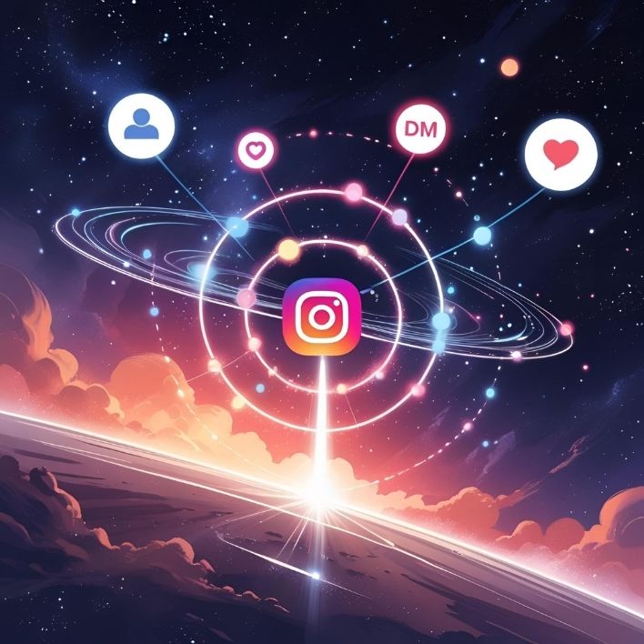 Insta algo with intracions