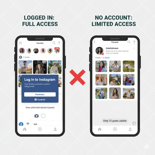 account - no account