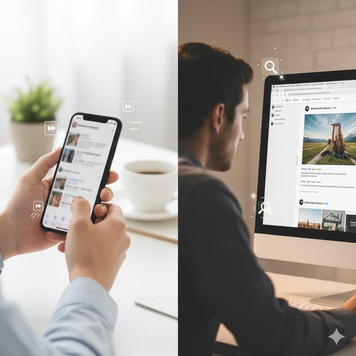 Mobile vs Desktop